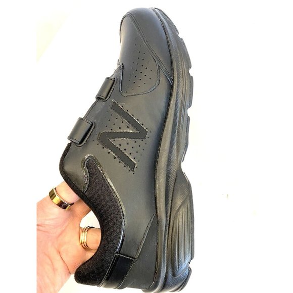 New Balance 411 Walking Shoes Men's Size 13 4E Wide Black Hook and Loop MW411HK2 - Picture 5 of 10